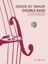 Grade By Grade Vol. 1 String Bass Book w/ CD cover